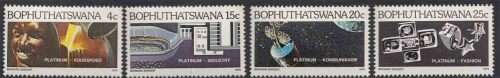 Bophuthatswana - 1979 - Platinum - Complete Set