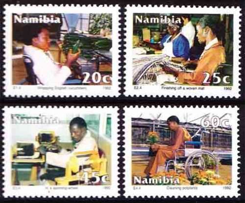 Namibia (previously SWA) - 1992 - Equalisation of the Disabled Workers - Set