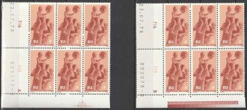 South Africa RSA - 1976 - Family Planning - Control Block Set