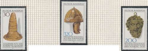 Germany West Federal - 1977 - Archaeological heritage  - Complete Set