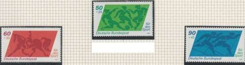 Germany West Federal - 1979 - German Sports Foundation - Complete Set