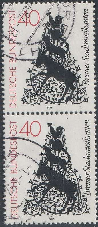 Germany West Federal - 1982 -  Musicians of Bremen - Complete Set (1)