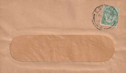 Union of South Africa cover - 1918 (1913) - King George V Estcourt