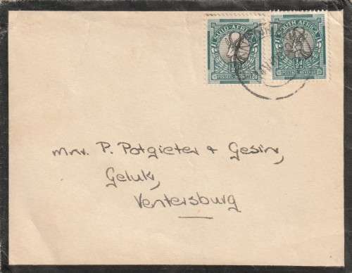 Union of South Africa Cover - 1930 - Springbucks