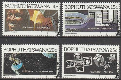 Bophuthatswana - 1979 - Platinum - Complete Set