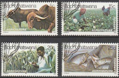 Bophuthatswana - 1979 - Agriculture Farming - Complete Set
