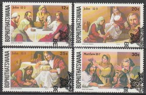 Bophuthatswana - 1986 - Easter - Complete Set