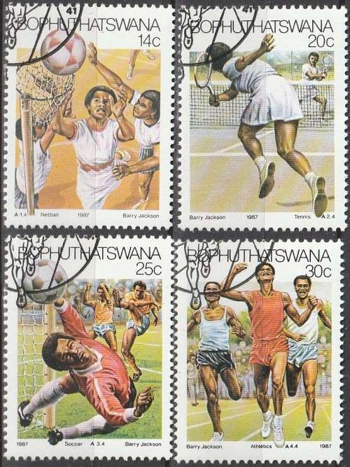 Bophuthatswana - 1987 - Sport - Complete Set