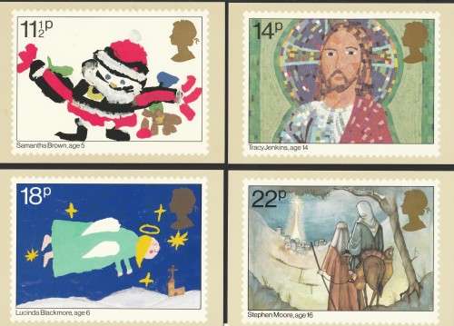Great Britain - 1981 - Christmas  - Maxi Card Set