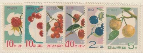 Korea North - 1966 - Wild Fruit