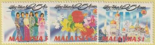 Malaysia - 1991 - ASEAN 25th Anniversary