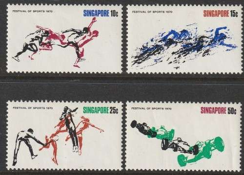 Singapore - 1970 - Festival of Sports