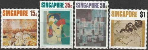 Singapore - 1972 - Paintings by Singapore Artists