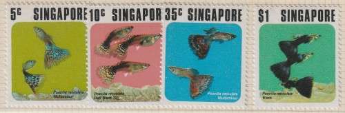 Singapore - 1974 - Tropical Fish