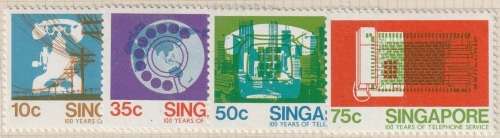Singapore - 1978 - Telephone service centenary