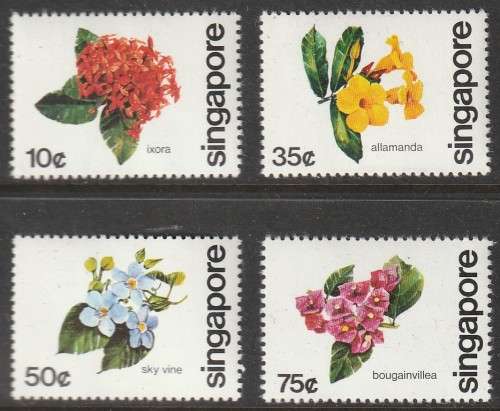 Singapore - 1980 - Flowers