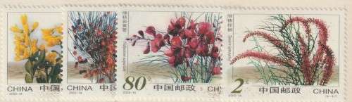 China People`s Republic - 2002 - Desert Flowers