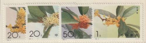 China People`s Republic - 1995 - Sweet Osmanthus Flowers