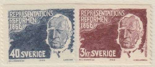 Sweden - 1966 - Baron Louis Gerhard De Geer