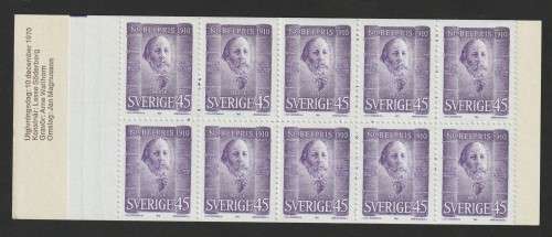 Sweden - 1970 -  Winners of the 1910 Nobel Prize - Complete Booklets