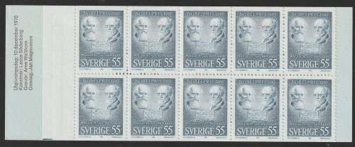 Sweden - 1970 -  Winners of the 1910 Nobel Prize - Complete Booklets
