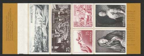 Sweden - 1972 - 18th century Swedish art - Complete Booklet