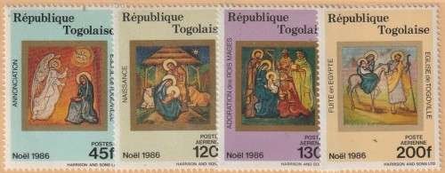 Togo - 1986 - Christmas
