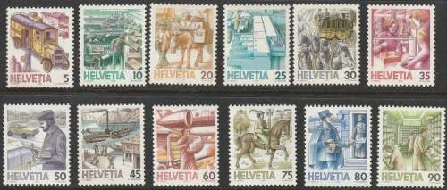 Switzerland - 1986 to 1989 - Mail Handling