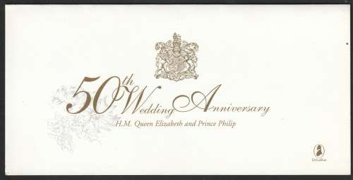 Great Britain - 1997 - QEII Golden Wedding Anniversary De La Rue Congratulates