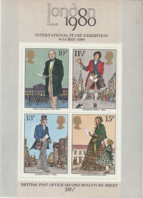 Great Britain - 1979 - Death Centenary of Sir Rowland Hill