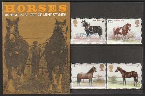 Great Britain - 1978 - British Horses