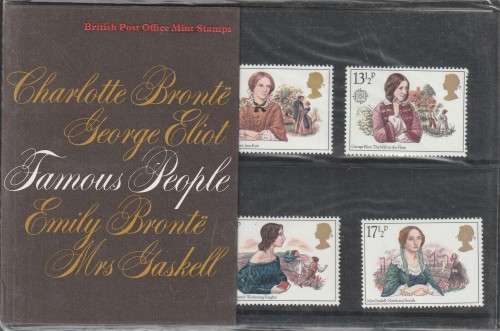 Great Britain - 1980 - Famous Authoresses Victorian novelists