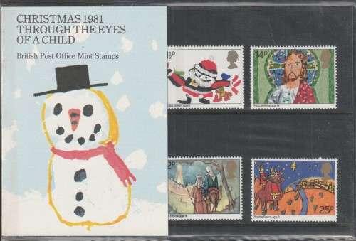 Great Britain - 1981 - Christmas Children`s Drawings