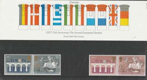 Great Britain - 1984 - 25th Anniversary The Second Election CEPT Europa
