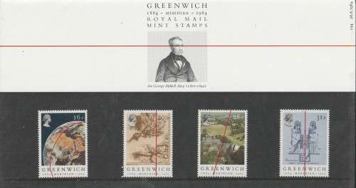 Great Britain - 1984 - Greenwich Meridian Centenary