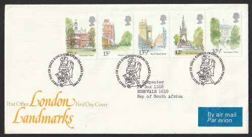 Great Britain QE II - 1980 - FDC - London Landmarks
