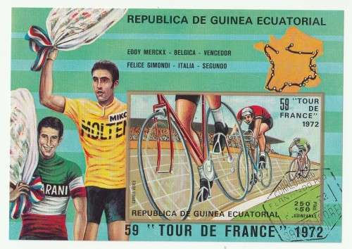 Equatorial Guinea - 1972 - Tour de France Miniature Sheets