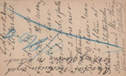 COGH Cape of Good Hope Queen Victoria - 189? - PostCard Postal Stationery