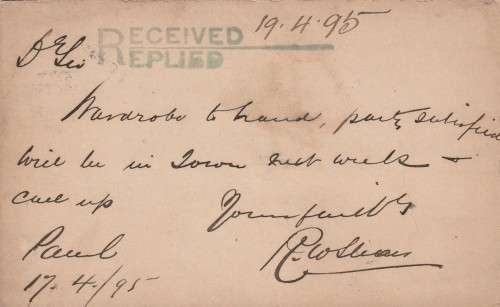 COGH Cape of Good Hope Queen Victoria - 1895 - PostCard Postal Stationery Downrated Paarl