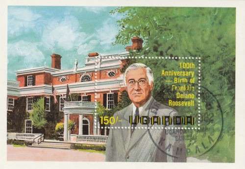 Uganda - 1982 - Souvenir Sheet - Franklin D. Roosevelt