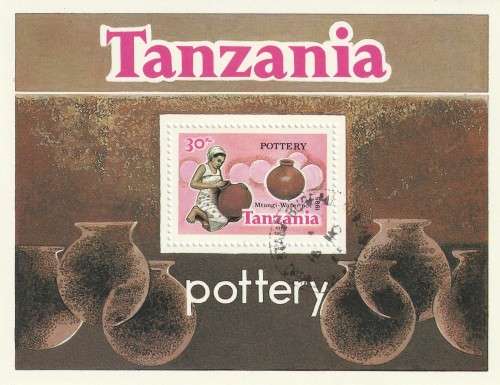 Tanzania - 1985 - Souvenir Sheet - Pottery