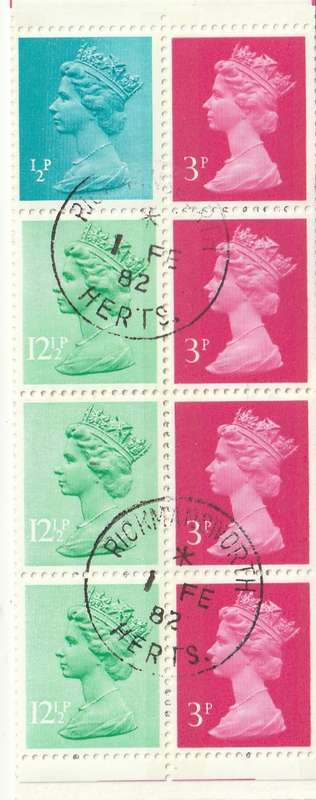 Great Britain - Booklet - Paxton`s Tower - Machins Cancelled Rickmansworth Herts