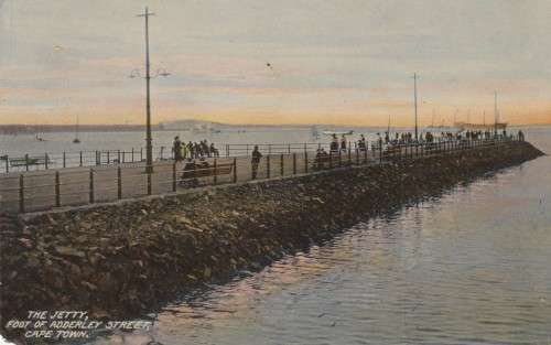 South Africa - The Jetty Foot of Adderley Street Cape Town - Postcard
