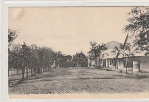 South Africa - Loop Street Middelburg Cape Colony - Postcard