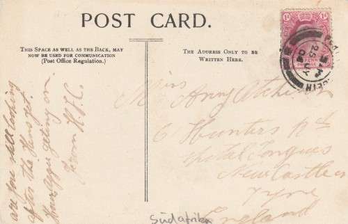 South Africa - Queen Street Port Elizabeth - Postcard