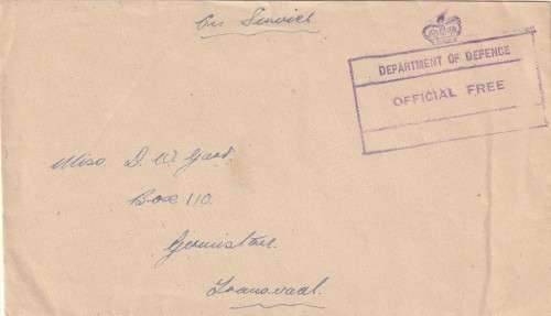 South Africa RSA - Army SWA Border War Covers (6) Active Service Censored