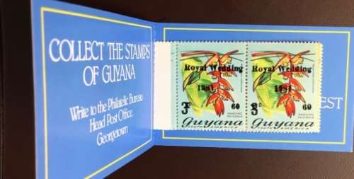 Guyana - 1981 - Royal Wedding Lady Diana Prince Charles - Booklet