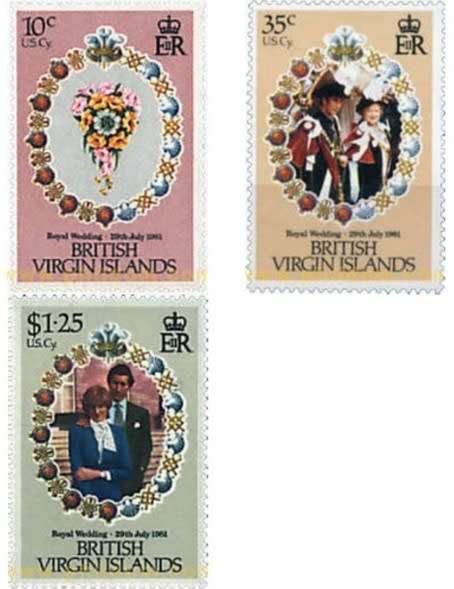 British Virgin Islands - 1981 - Royal Wedding Lady Diana Prince Charles - Booklet
