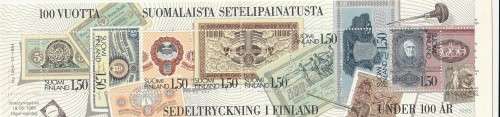 Finland - 1985 - Banknotes - Booklet