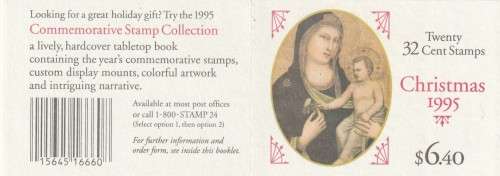 United States of America USA - 1995 - Christmas - Booklet
